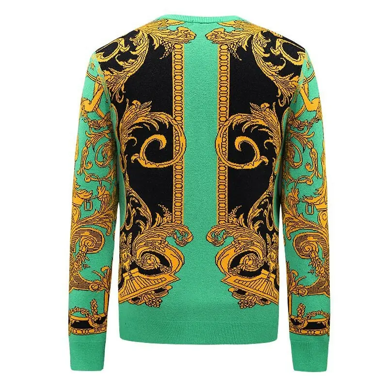 versace pull  manches longues pour homme s_ba73521